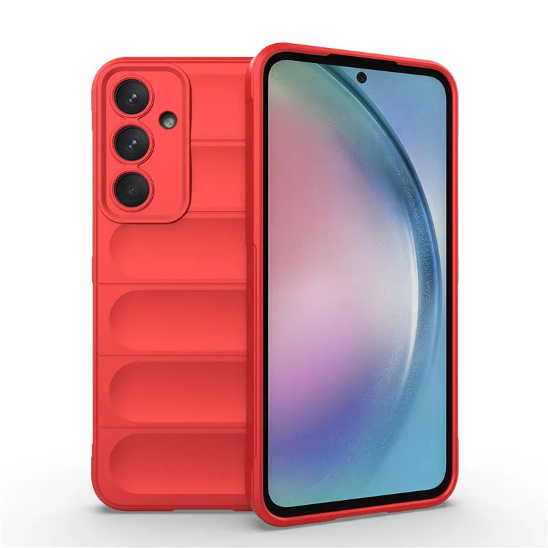 For Samsung Galaxy A55 Case Samsung A55 Cover Silicone Bumper Shield Protective Phone Cases On For Samsung A55 A35 A15 A14 Funda