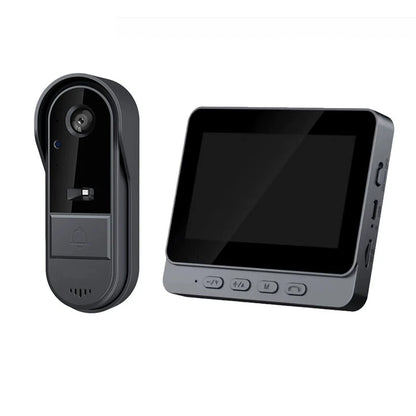 Smart WiFi 2.4G Wireless Doorbells Video Intercom Camera Inteligente Night Vision 4.3inch HD Screen For Security Home Apartment