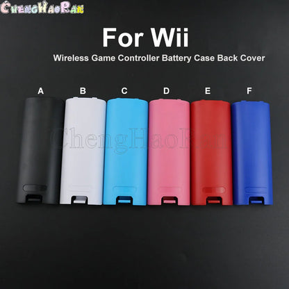 1pcs Wireless Game Controller Battery Case Back Cover For  Wii Remote Controller Gamepad Handle Battery Cases Covers