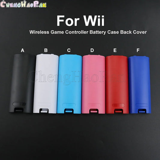 1pcs Wireless Game Controller Battery Case Back Cover For  Wii Remote Controller Gamepad Handle Battery Cases Covers