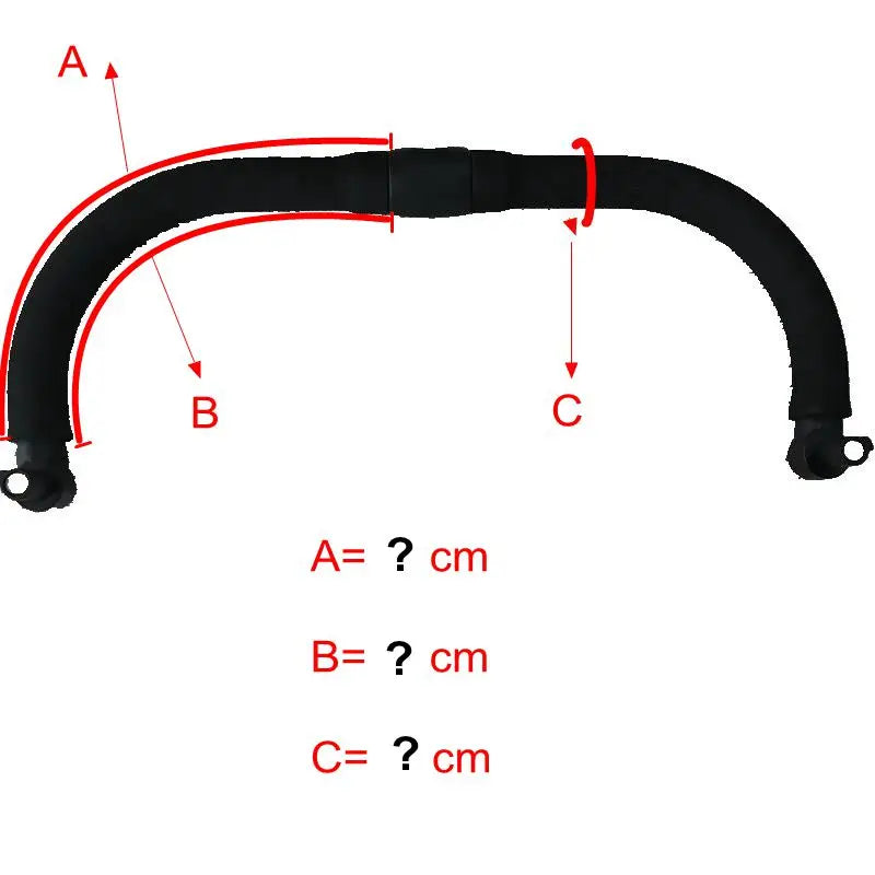 Stroller Handle Cover For Babymonster Easy Twin 4 Pram Bar Leather Sleeve Protective Cases Covers Stroller Bumper Accessories