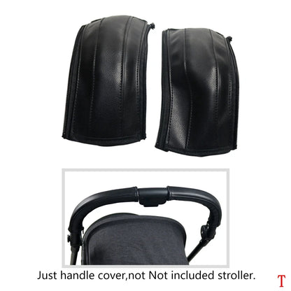 Handle Covers For Cybex Eezy S Twist (+) 2 / Eezy S 2 Stroller Pram Leather Sleeve Protective Cases Covers Stroller Accessories