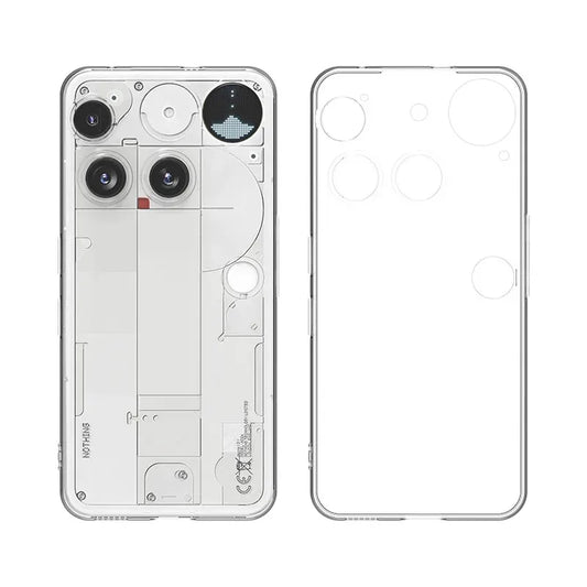 Funda On For Nothing Phone 3 NothingPhone3 Phone3 5G Cover Fundas Carcase Simple Slim Soft TPU Clear Transparent Phone Cases