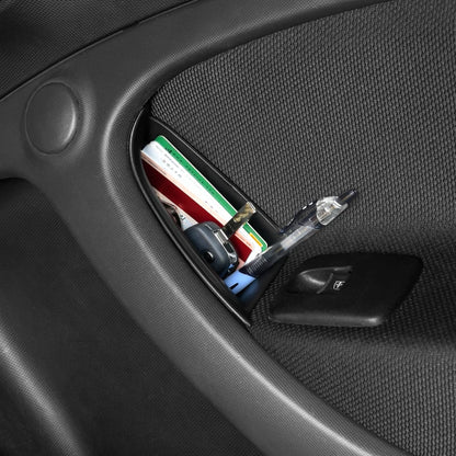 For Smart Fortwo Forfour 453 Accessories Car Door Storage Box Case Organizer Wallet Phone Coins Cigarette Keys Interior Styling