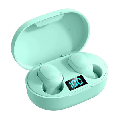 True Wireless Earbuds In-Ear Bluetooth Earphones Headphones For Noise Reduction Power Display Waterproof Touch Control With Mic