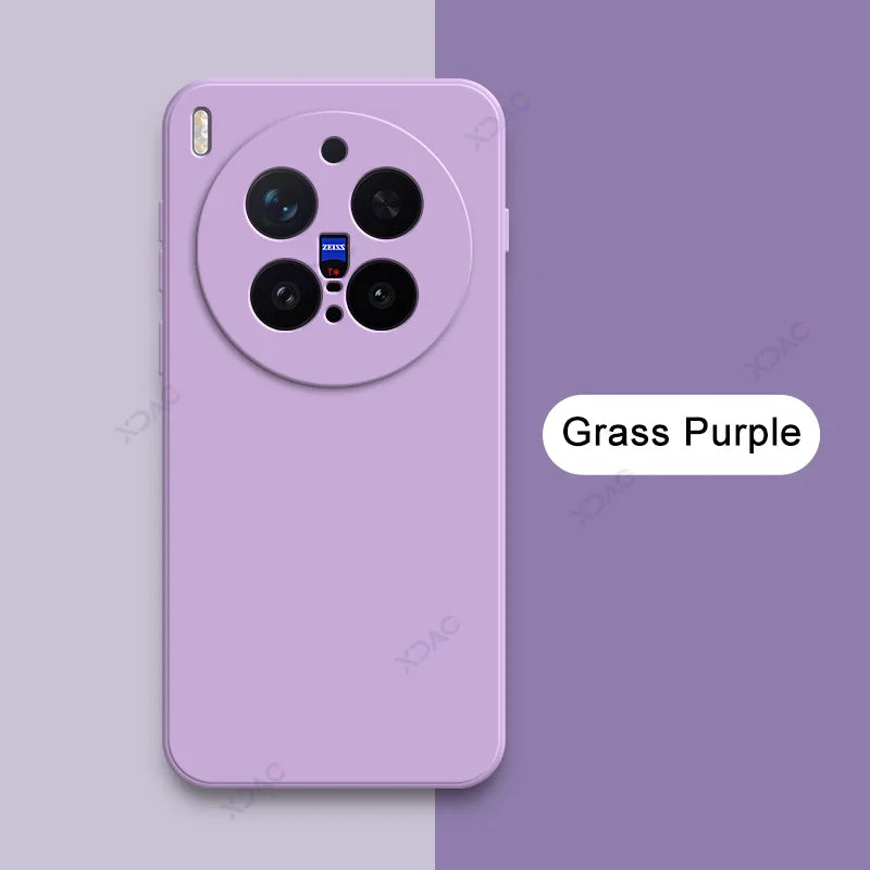 Original Candy Fashion Cases Covers for VIVO X300 Pro Ultra X300Ultra X300Pro VIVOX300 Soft Square Liquid Silicone Phone Housing