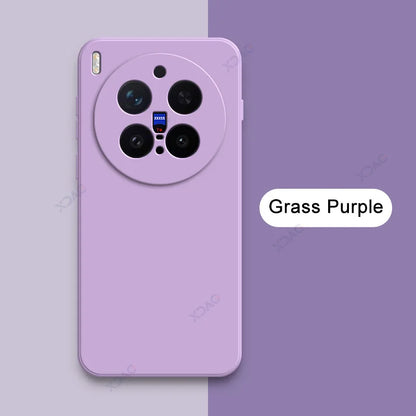 Original Candy Fashion Cases Covers for VIVO X300 Pro Ultra X300Ultra X300Pro VIVOX300 Soft Square Liquid Silicone Phone Housing