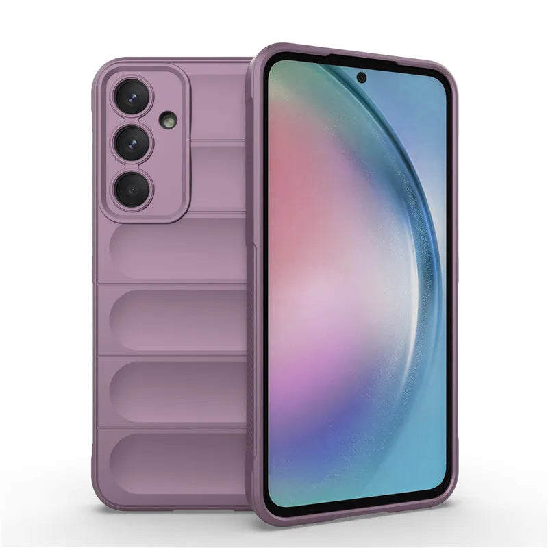 For Samsung Galaxy A55 Case Samsung A55 Cover Silicone Bumper Shield Protective Phone Cases On For Samsung A55 A35 A15 A14 Funda