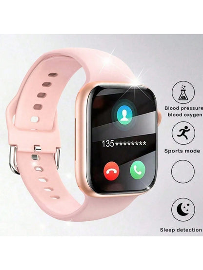 Smart Watch, Wireless Call/Dial, Multi-Sport Mode, Multiple APP Reminders, Suitable for Men and Women, Compatible with IPhone/An