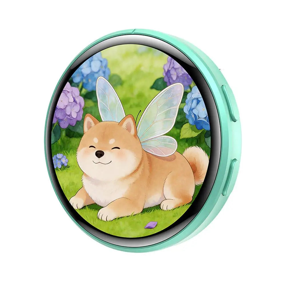 Smart 1.50 Inch Electronic Badge Full Touch IPS Screen Electronic Badge GIF Video With Sound Anime Brooch Pin Student Gift