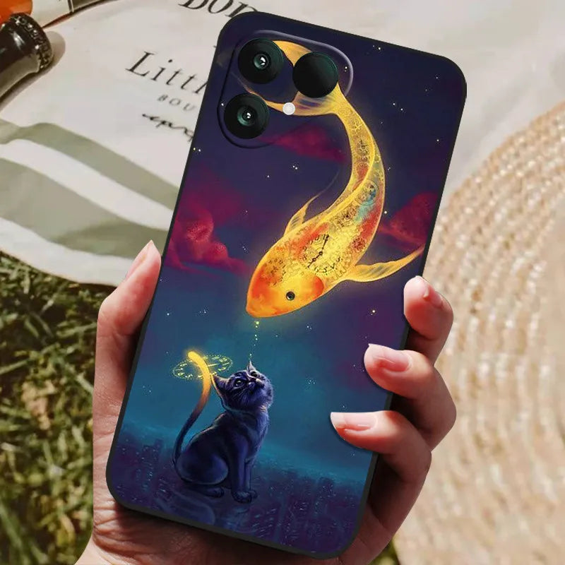 Case For Fairphone 6 Phone Cover Luxury TPU For Fairphone (Gen. 6) Fairphone6 Soft Black Slim Silicone Anti Drop Back Covers