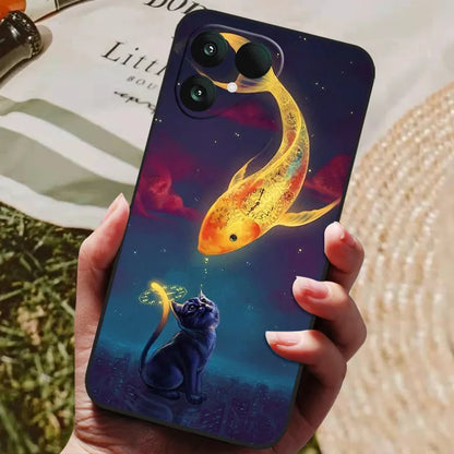 Case For Fairphone 6 Phone Cover Luxury TPU For Fairphone (Gen. 6) Fairphone6 Soft Black Slim Silicone Anti Drop Back Covers