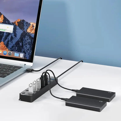 USB 3.0 Hub USB Hub 2.0 Multi USB Splitter Hub 120cm Long Cable Multiple Expander for Computer Laptop PC Accessories USB Adapter