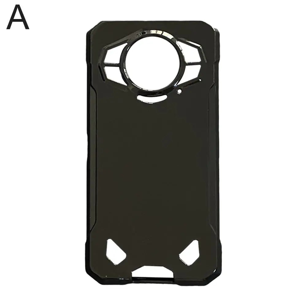 Case For Doogee S200 5G Black/ Transparent Phone Cover For Doogee S 200 Protective Shell Back Cases Funda U7P5