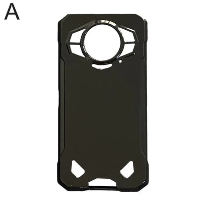 Case For Doogee S200 5G Black/ Transparent Phone Cover For Doogee S 200 Protective Shell Back Cases Funda U7P5