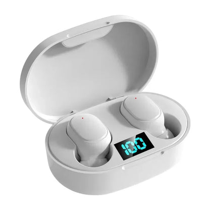 True Wireless Earbuds In-Ear Bluetooth Earphones Headphones For Noise Reduction Power Display Waterproof Touch Control With Mic