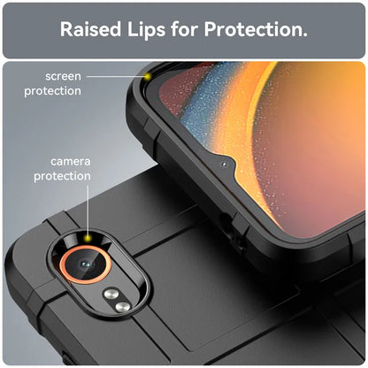 For Samsung Galaxy XCover7 Case Samsung Galaxy XCover7 Cover Shockproof Armor Rubber Anti-Slip Phone Case Samsung Galaxy XCover7