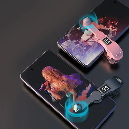 Smart Automatic Screen Clicker Automatic Finger Clicking Device Smartphone Continuous Clicking Gadgets for Live Broadcast Likes