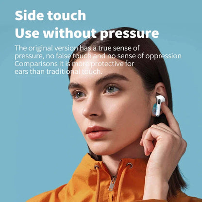 Wireless Bluetooth Earbuds Fake Air Pods TWS 5.3 Touch Control In-Ear Hi-Fi Stereo Earbuds with Charging Case For