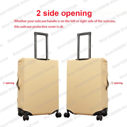 Funny Underwater Sea Animal Print Luggage Cover Elastic Suitcase Cover for Travelling Anti-dust Trolley Cases Covers