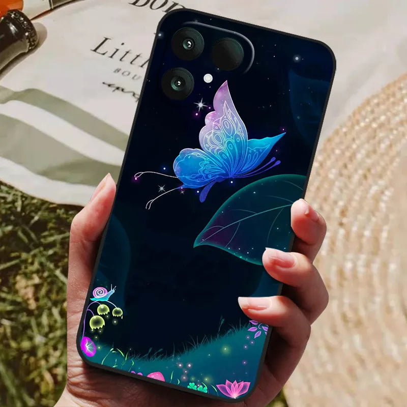 Case For Fairphone 6 Phone Cover Luxury TPU For Fairphone (Gen. 6) Fairphone6 Soft Black Slim Silicone Anti Drop Back Covers