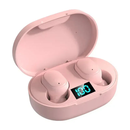 True Wireless Earbuds In-Ear Bluetooth Earphones Headphones For Noise Reduction Power Display Waterproof Touch Control With Mic