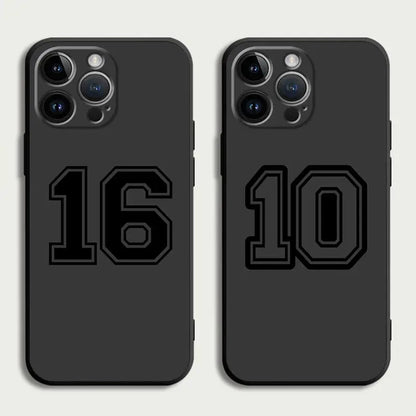 phone Cases for iphone 14 case 11 12 15 Pro XS Max 8 13 Mini X SE 7 16 Plus funda Antiscratch cover Basketball Numbers 10 7 30