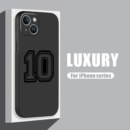 phone Cases for iphone 14 case 11 12 15 Pro XS Max 8 13 Mini X SE 7 16 Plus funda Antiscratch cover Basketball Numbers 10 7 30