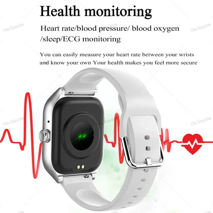 Smart Watch For Android IOS Watches 1.83inch HD Display Bluetooth Call Message Alert Music Sports Mode Smartwatch Men Women Gift