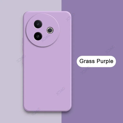 Luxury Dual Layer Cellphones Cases Covers for VIVO Y39 5G 6.68" Global Lens Protection VIVOY39 Soft Candy Silicone Square Armor