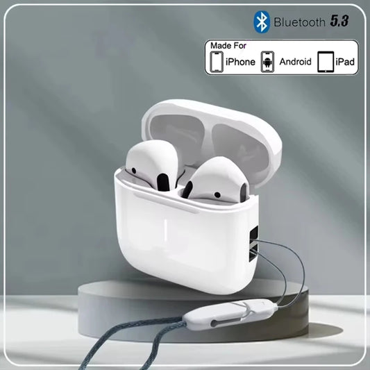 Wireless Bluetooth Earphone True Buds5 HIFI Stereo Sound Bluetooth5.3 Headphone Sport Earbuds With Mic For Android iOS Universal