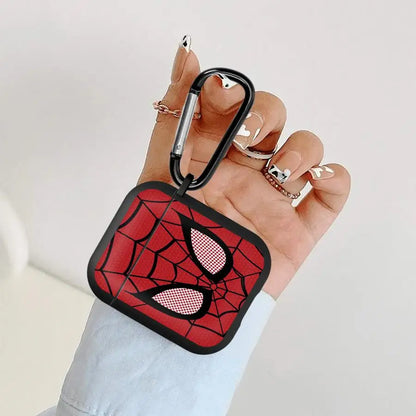 Earphone Cases Cover Case For Airpods 1 2 Pro3 3 4 Pro Pro2 Black Spider Design