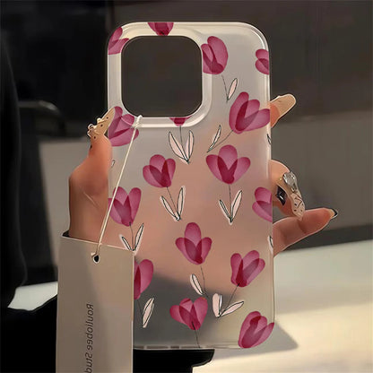 Transparent Matte Cases For iPhone 17 16 18 15 Pro Max Case iPhone 14 12 11 13 17 Air Fundas Shockproof Cover Soft Phone Bumper