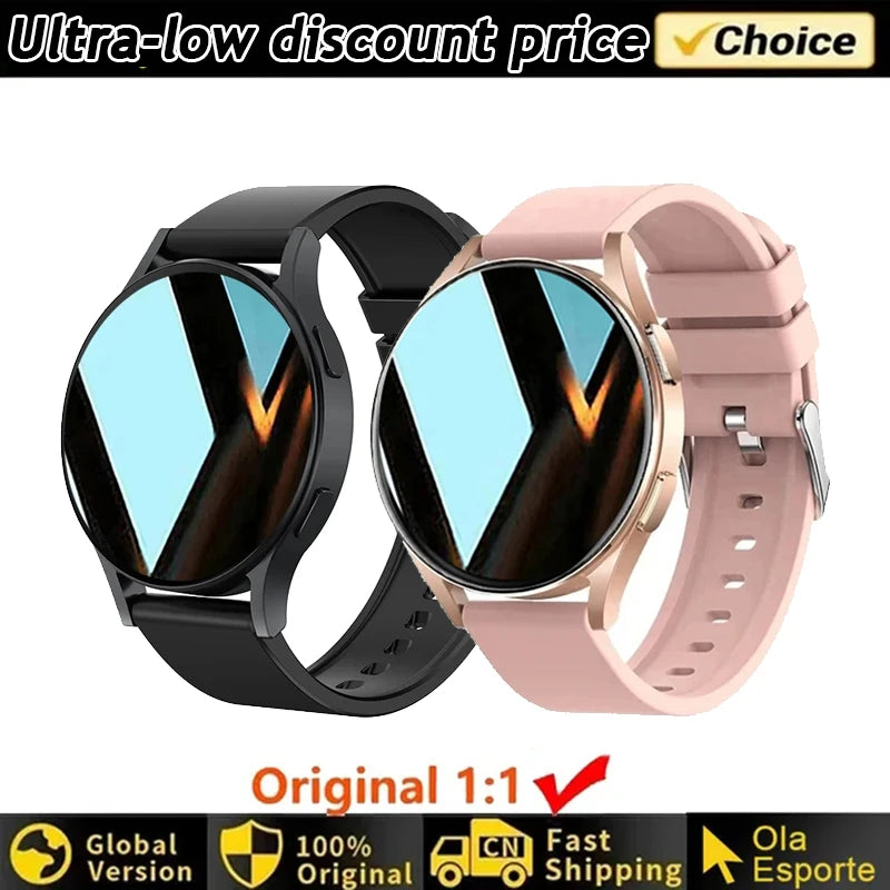 Smartwatch Women Watch 6 Health Monitoring Watch Waterproof Voice Assistant Bluetooth Call Smart Watch 2026 New Sports Watch