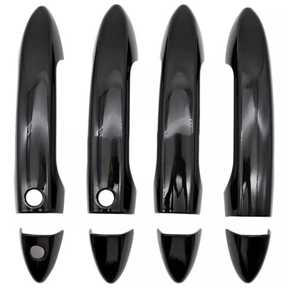 1 Set For Honda Accord 2013-2017 Exterior Smart Door Handle Frame Cover Trim With Smartkey ABS Protective Sticker Accessories