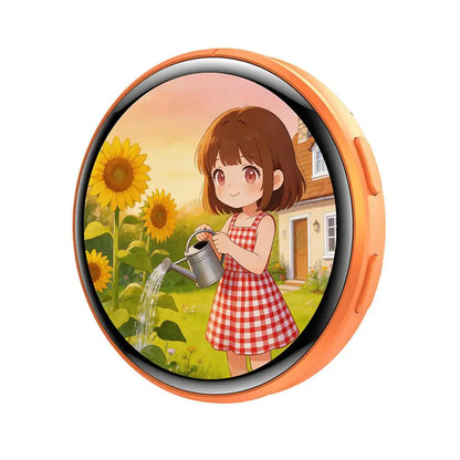 Smart 1.50 Inch Electronic Badge Full Touch IPS Screen Electronic Badge GIF Video With Sound Anime Brooch Pin Student Gift