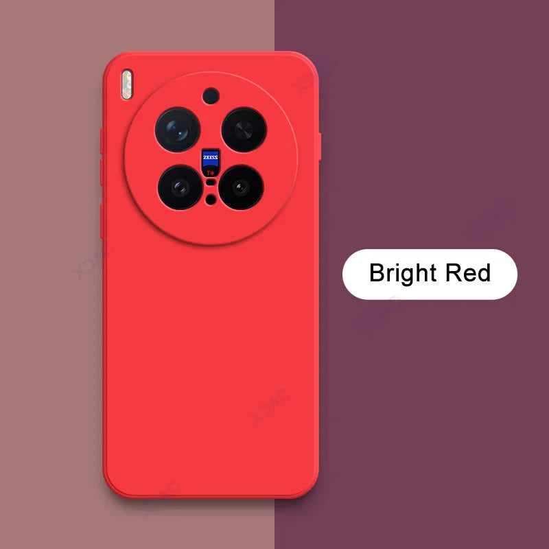 Original Candy Fashion Cases Covers for VIVO X300 Pro Ultra X300Ultra X300Pro VIVOX300 Soft Square Liquid Silicone Phone Housing