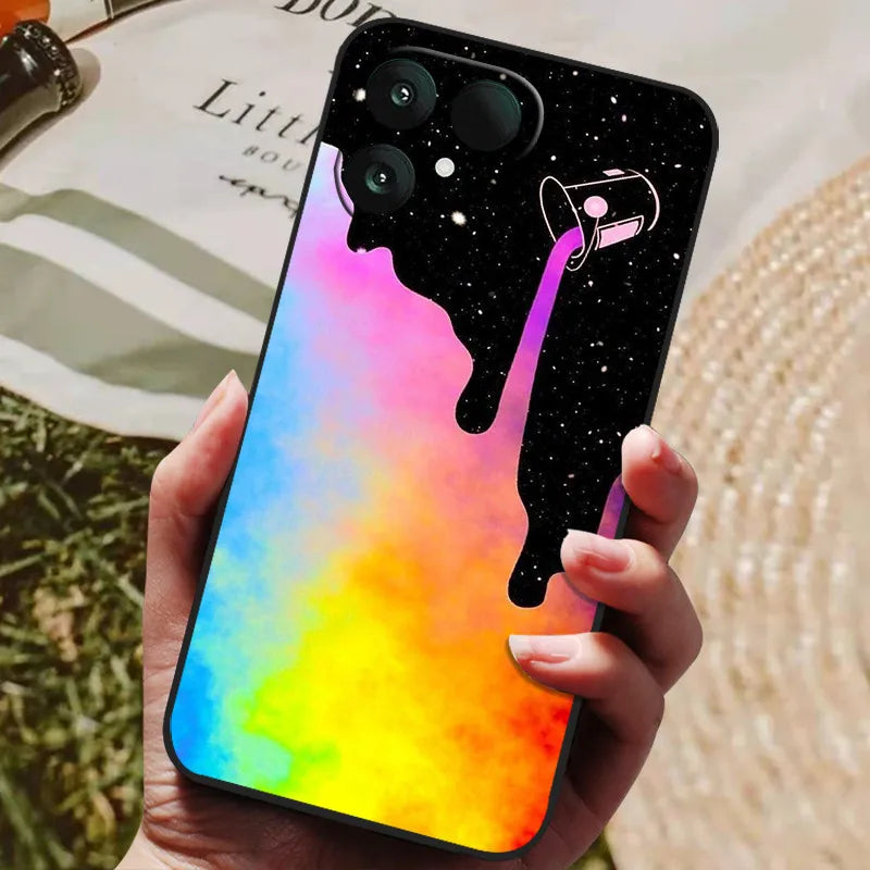 Case For Fairphone 6 Phone Cover Luxury TPU For Fairphone (Gen. 6) Fairphone6 Soft Black Slim Silicone Anti Drop Back Covers