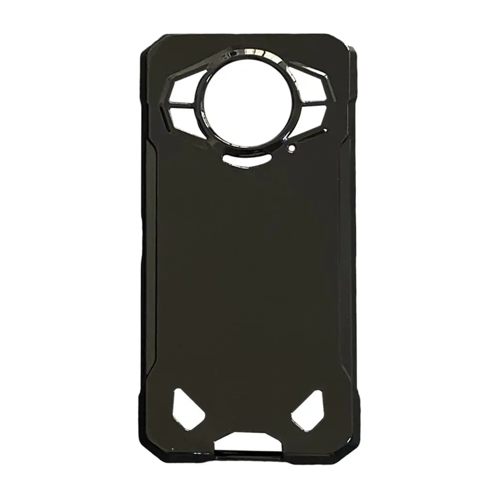 Case For Doogee S200 5G Black/ Transparent Phone Cover For Doogee S 200 Protective Shell Back Cases Funda U7P5