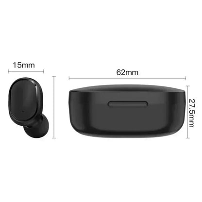 True Wireless Earbuds In-Ear Bluetooth Earphones Headphones For Noise Reduction Power Display Waterproof Touch Control With Mic