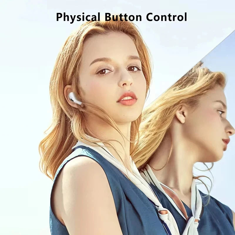 Wireless Bluetooth Earphone True Buds5 HIFI Stereo Sound Bluetooth5.3 Headphone Sport Earbuds With Mic For Android iOS Universal