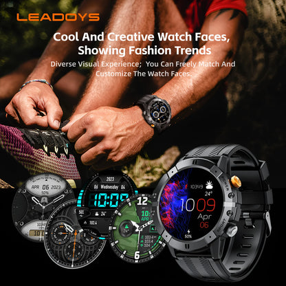 Smart Watch for Lovers, Outdoor Sports Matching, Message Notifications Deep Waterproof All-day Health Monitoring Valentine's Day