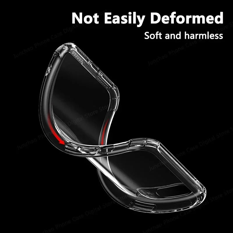 Clear Soft Back Case For Samsung Galaxy XCover5  XCover6Pro XCover7 Transparent Phone Cases Covers Shockproof