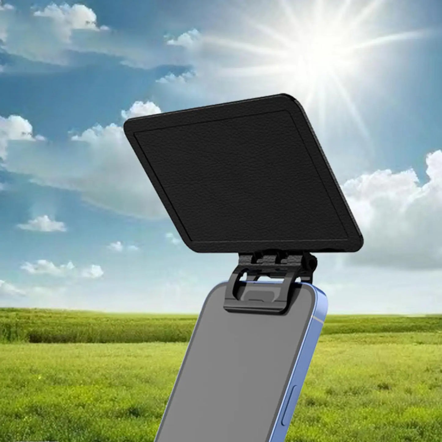 Mobile Phone Sun Visor UV Protection Phone Screen Universal Smartphone Sunshade Cover For Outdoor Phone Sun Shade Covers