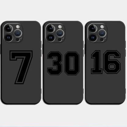 phone Cases for iphone 14 case 11 12 15 Pro XS Max 8 13 Mini X SE 7 16 Plus funda Antiscratch cover Basketball Numbers 10 7 30
