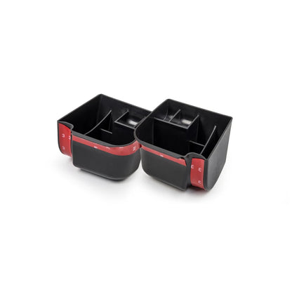For Smart Fortwo Forfour 453 Accessories Car Door Storage Box Case Organizer Wallet Phone Coins Cigarette Keys Interior Styling