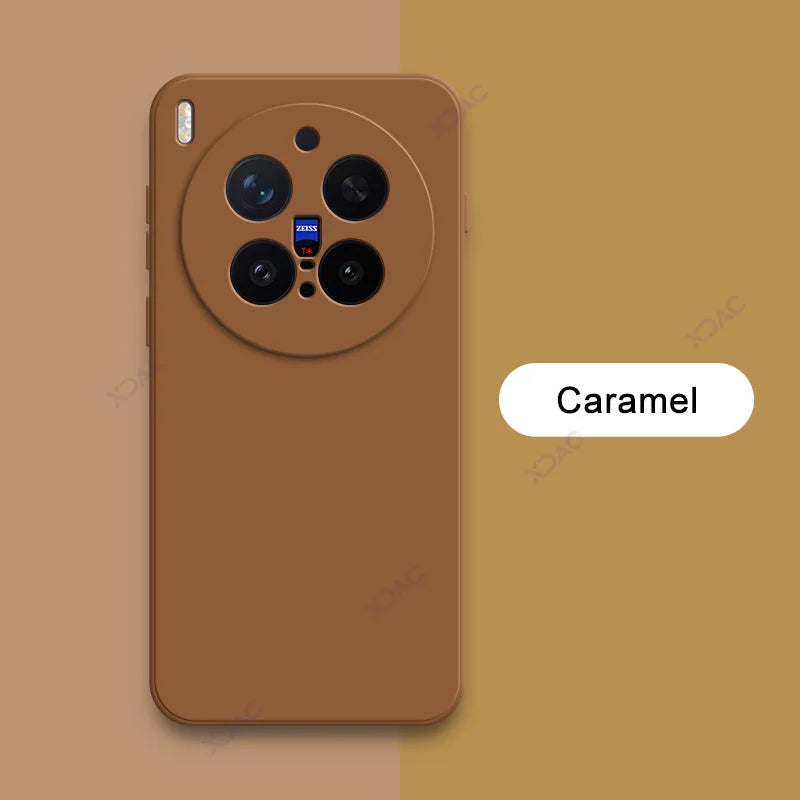 Original Candy Fashion Cases Covers for VIVO X300 Pro Ultra X300Ultra X300Pro VIVOX300 Soft Square Liquid Silicone Phone Housing