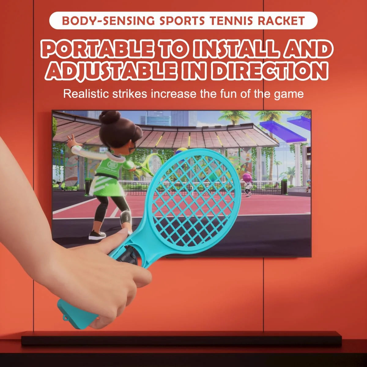 Sports Accessories Set S225 for Switch 2,15 in 1 Family Accessories Kit for Switch 2 Sports Games:Tennis Rackets,Sword Grips,Etc