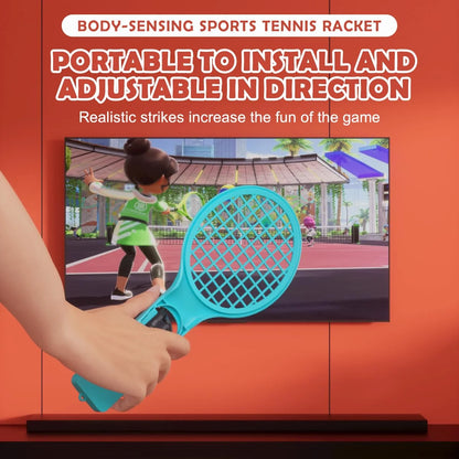 Sports Accessories Set S225 for Switch 2,15 in 1 Family Accessories Kit for Switch 2 Sports Games:Tennis Rackets,Sword Grips,Etc