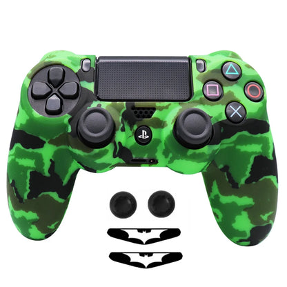 Soft Silicone Case Cover For PS 4 Controle Shell For PS4 Controller Skin Gamepad Joystick Controle Cases Covers